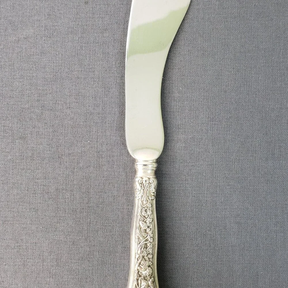 Tiffany & Co Sterling Silver 1878 Olympian 12 Piece Individual Fish Set Forks